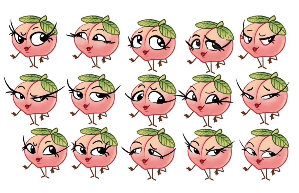 Peach Character